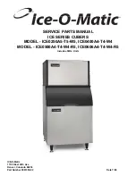 Ice-O-Matic ICE0250 A5 Service & Parts Manual preview