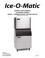 Preview for 1 page of Ice-O-Matic ICE0806A3-W3-R4 Service & Parts Manual