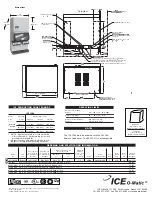 Preview for 2 page of Ice-O-Matic ICE1506 Series Specifications