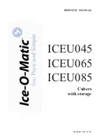 Preview for 1 page of Ice-O-Matic ICEU045 Service Manual