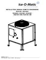 Ice-O-Matic RCA1001 Installation Manual preview