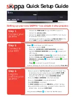 Preview for 1 page of ICE TV SKIPPA Quick Setup Manual