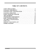 Preview for 3 page of Ice I18B Operator'S & Parts Manual