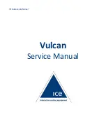 Preview for 1 page of Ice vulcan Service Manual