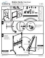 Preview for 1 page of ICEBERG Mobile Clarity Assembly Instructions