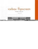 iCEBOX flipscreen Owner'S Manual preview