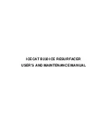 IceCar B220 User And Maintenance Manual preview