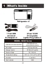 Preview for 3 page of Iceco GO20 Manual