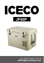 Iceco JP60P Manual preview