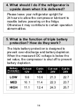 Preview for 16 page of Iceco STEEL VL60S Series Manual