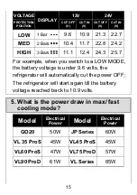 Preview for 17 page of Iceco VL35ProS Manual