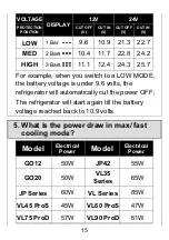 Preview for 17 page of Iceco VL45 ProS Manual