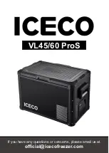 Preview for 1 page of Iceco VL45ProS Manual