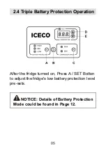 Preview for 8 page of Iceco VL45S Manual