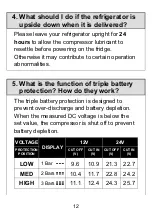 Preview for 15 page of Iceco VL45S Manual