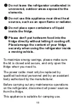 Предварительный просмотр 20 страницы Iceco VL60S/74 Instruction Manual