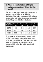 Preview for 20 page of Iceco VL75/90 ProD Manual