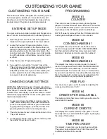 Preview for 7 page of Icegame Hoop Fever Owner'S And Service Manual