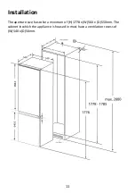 Предварительный просмотр 12 страницы Iceking BI707FF.E Installation And Operating Manual