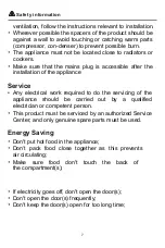 Preview for 9 page of Iceking IK5050FF Installation And Operating Manual