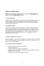 Preview for 16 page of Iceking RHL550SE Installation And Operating Manual