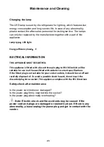 Preview for 25 page of Iceking RK554W.E Installation And Operating Manual