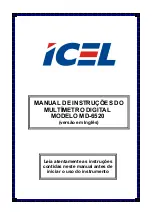 ICEL MD-6520 Instruction Manual preview