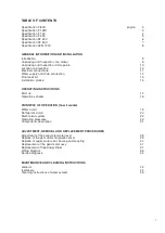 Preview for 3 page of Icematic F 125C Service Manual