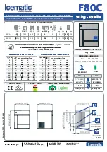 Preview for 4 page of Icematic F 125C Service Manual