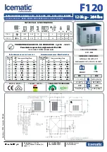 Preview for 6 page of Icematic F 125C Service Manual