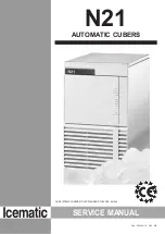 Icematic N21 Service Manual preview