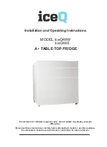 IceQ IceQ48S Installation And Operating Instructions Manual предпросмотр