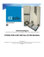 iceqube IQ10000HE Operation And Installation Manual предпросмотр