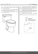 Предварительный просмотр 10 страницы Icera St. Thomas Series Installation & Care Manual