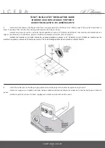 Предварительный просмотр 15 страницы Icera St. Thomas Series Installation & Care Manual