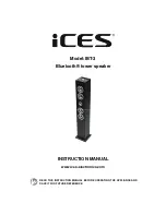 Предварительный просмотр 1 страницы iCES IBT-3 Instruction Manual