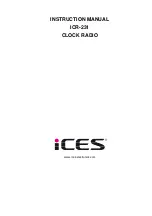 iCES ICR-231 Instruction Manual preview