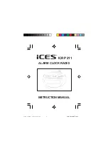 Предварительный просмотр 1 страницы iCES ICRP 211 Instruction Manual