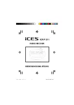 Предварительный просмотр 22 страницы iCES ICRP 211 Instruction Manual