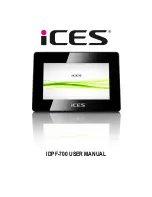 iCES IDPF-700 User Manual preview