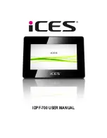 Preview for 1 page of iCES IDPF-700 User Manual