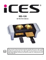 Предварительный просмотр 1 страницы iCES IEG-120 Instruction Manual