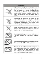 Предварительный просмотр 37 страницы iCES IEO-28LCR30 Instruction Manual