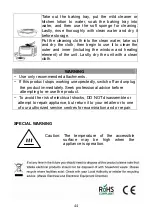 Предварительный просмотр 44 страницы iCES IEO-28LCR30 Instruction Manual