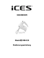 Preview for 10 page of iCES IHM-830 Instruction Manual