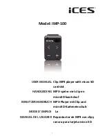 iCES IMP-100 User Manual предпросмотр