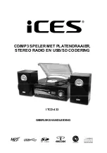 Предварительный просмотр 1 страницы iCES ITCD-433 Instruction Manual