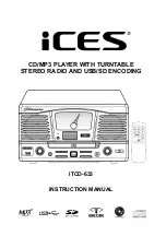 Предварительный просмотр 9 страницы iCES ITCD-633 Instruction Manual