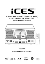 Предварительный просмотр 24 страницы iCES ITCD-633 Instruction Manual