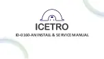 icetro ID-0160-AN Installation & Service Manual preview